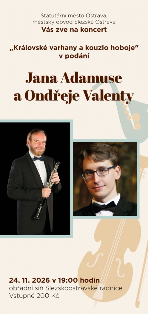 Jan Adamus a Ondřej Valenta - Královské varhany a kouzlo hoboje